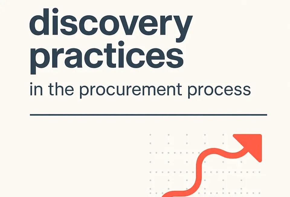 Discovery practices in the procurement process